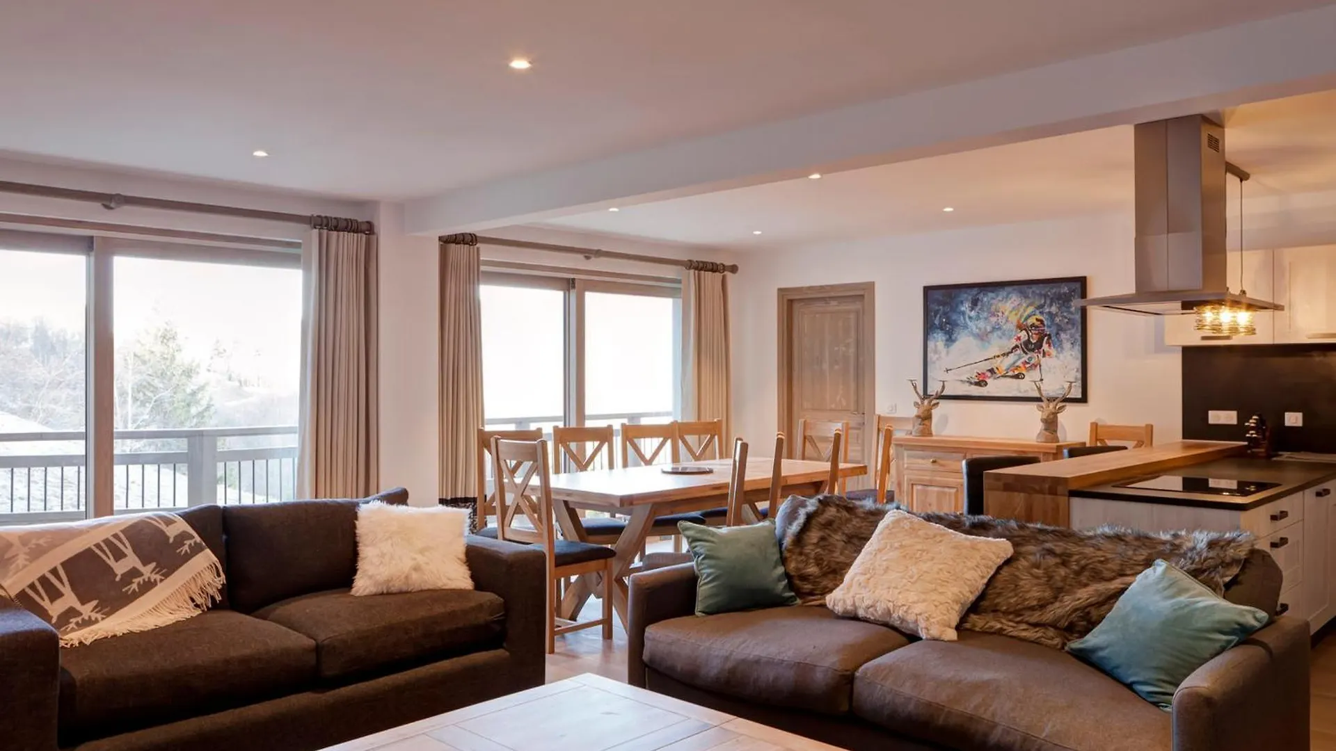Appartement 12 Pers Avec Wifi Et Parking - La Tania - Fr-1-513-17 0*,